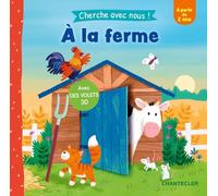 Cherche avec nous ! A la ferme (+ 2 ans): Un livre animé tout en rimes pour les tout-petits !: 0