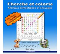 Cherche et colorie: Animaux domestiques et sauvages