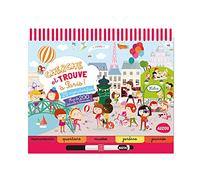 Cherche et trouve à Paris !: Avec 1 feutre effaçable