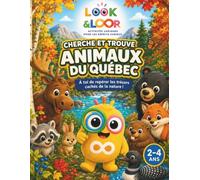 Cherche et trouve - Animaux du Québec pour 2 à 4 ans