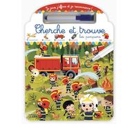 Cherche et trouve les pompiers !: Avec 1 feutre effaçable