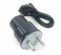 CHERIPOLI Spiedino girevole per motore da 2 giri/m, accessorio per girarrosto mangal/shish kebab Weber per barbecue a gas