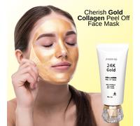 Cherish Oro Collagene Peel Off Viso Maschera Antiage Acne E Punti Neri Rimozione