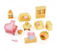 Cheriswelry 15Pcs Mini Mobili Ornamenti 3D Arredo Miniature | Mobili Ornamenti in miniatura Imitazione Mobili Mini Modelli per Casa delle Bambole Scrivania Decorazione Domestica