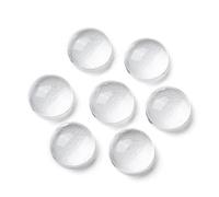 Cheriswelry 200Pcs 6mm Cabochon in vetro trasparente Cupola trasparente Piastrelle piatte Rotonde Cabochon per Cammeo Foto Ciondolo FAI DA TE Decor Artigianato creazione di gioielli