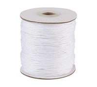 Cheriswelry Cordoncino in nylon da 137 metri, filo per perline da 1,5 mm, resistente, intrecciato, per tende veneziane, macramè, braccialetti e gioielli fai da te