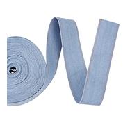 Cheriswelry Nastro in denim con cuciture da 10 m, 4 cm, tessuto a strati per jeans, fiocchi, nastro in tela per fai da te, artigianato, fermagli per capelli, accessori per cucito, decorazione