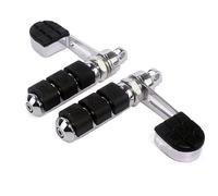 Cherk Chrome Skull Anti-Vibe Pedane Attacco maschio Poggiatallone for Harley for Davidson for DYNA for FXDF for FAT for BOB for FXDC for FXDX for Sportster XL for Softail