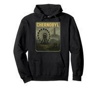Chernobyl Exclusion Zone Stalker Style Art Tee Felpa con Cappuccio