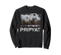 Chernobyl - Felpa con Cappuccio, da Uomo e da Donna Felpa, Unisex per Adulti, Nero, L