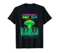 Chernobyl Night Run 1986 Retro Funny Maglietta