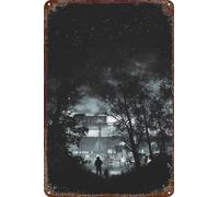 Chernobylite Poster Game Retro Divertente Targa in Metallo Targa Targa in Latta Targa in Latta Decorazione da Parete per la Casa per Esterni 20,3 x 30,5 cm
