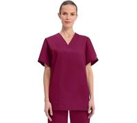 CHEROKEE Camicia da Uomo Originals Unisex con Scollo a V, Vino, 3XL