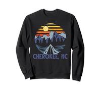 Cherokee, Carolina del Nord Blue Ridge Mountains Campeggio Felpa