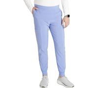 Cherokee Men Scrubs Pant Pull-on Jogger Plus Size CK224A, 3XL, Ciel