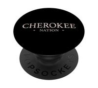 Cherokee Nation - Semplice tribù Cherokee PopSockets PopGrip Adesivo