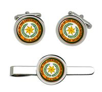 Cherokee Nazione (Tribe) Gemelli E Fermacravatta Set