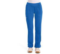 Cherokee - Uniform Revolution Pantaloni da donna con lacci, taglia XXS, blu navy, 18316, Blu reale, S