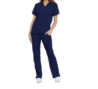 Cherokee - Uniforme, Casacca da Donna con Scollo a V, Linea Originals, Taglia XS, Blu (Navy), 18001