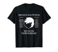 Cherokee Wolf! - dentro ognuno di noi ci sono due lupi uno Maglietta