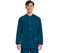 Cherokee Workwear Professionals WW360 Men's Snap Front Warm-Up Scrub Jacket