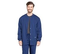 Cherokee Workwear Professionals WW360 Men's Snap Front Warm-Up Scrub Jacket