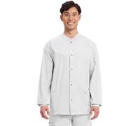 Cherokee Workwear Professionals WW360 Men's Snap Front Warm-Up Scrub Jacket