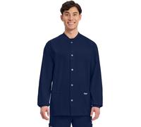 Cherokee Workwear Professionals WW360 Men's Snap Front Warm-Up Scrub Jacket