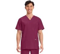 Cherokee Workwear Professionals WW695 Men's V-Neck Solid Scrub Top