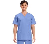 Cherokee Workwear Professionals WW695 Men's V-Neck Solid Scrub Top