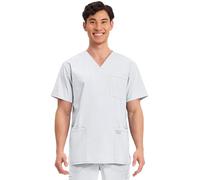 Cherokee Workwear Professionals WW695 Men's V-Neck Solid Scrub Top