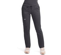 Cherokee Workwear Revolution Women's Mid Rise Tapered Leg Drawstring Scrub Pant
