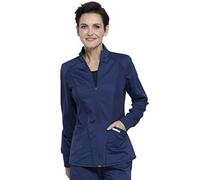 Cherokee Workwear Revolution WW301 Women's Zip Front Hi-Low Jacket