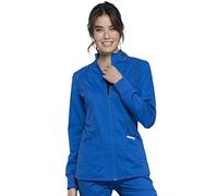 Cherokee Workwear Revolution WW301 Women's Zip Front Hi-Low Jacket
