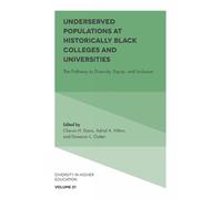 Cheron H. Davis Underserved Populations at Historically Black (Copertina rigida)