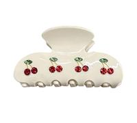 Cherries Designs - Clip per capelli per capelli per una presa sicura e una lunga durata, per l'uso quotidiano femminile