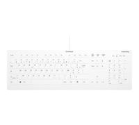CHERRY AK-C8112 tastiera USB AZERTY Francese Bianco - Nouvo