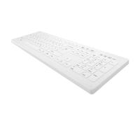 Cherry Active Key Flat Profile Wireless Hygiene Desktop Key AK-C8112-FU1-W/FR