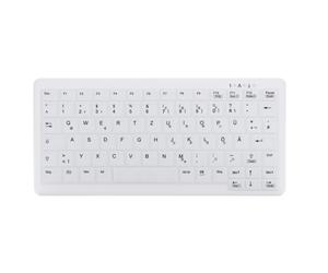 CHERRY AK-C4110 tastiera RF Wireless QWERTZ Tedesco Bianco NEW