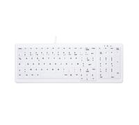 CHERRY AK-C7000 Tastiera USB QWERTY Francese Bianco - Nouvo
