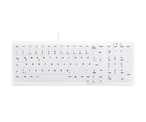 CHERRY AK-C7000 tastiera USB QWERTZ Tedesco Bianco NEW