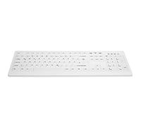 CHERRY AK-C8100 - Contenitore per cavi disinfettabile, con tastierino numerico, colore: Bianco
