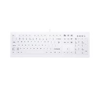 CHERRY AK-C8100F-UVS-W/BE Tastiera medica belga USB AZERTY Bianco - Nouvo