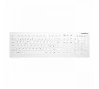 CHERRY AK-C8112 tastiera Medico RF Wireless QWERTY Nordic Bianco (Active Key Fla
