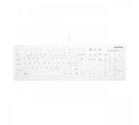 CHERRY AK-C8112 tastiera Medico USB QWERTY Nordic Bianco (Active Key Flat Profil