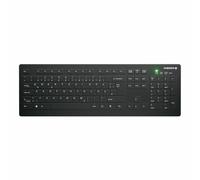 CHERRY AK-C8112 tastiera RF Wireless QWERTZ Tedesco Nero - Nouvo