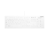 CHERRY AK-C8112 tastiera USB QWERTY Spagnolo Bianco - Nouvo
