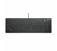 CHERRY AK-C8112 tastiera USB QWERTZ Tedesco Nero