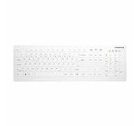 CHERRY AK-C8112F tastiera Medico RF Wireless Tedesco Bianco