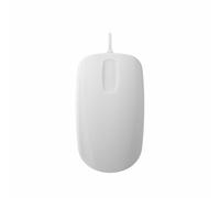 CHERRY AK-PMH3 mouse Medico Ambidestro USB tipo A 1000 DPI (CHERRY Mouse AK-PMH3 Medical Scroll Sensor corded sealed white IP68